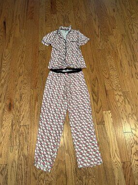 SANRIO Hello Kitty Short Sleeve Pajama Set Size M